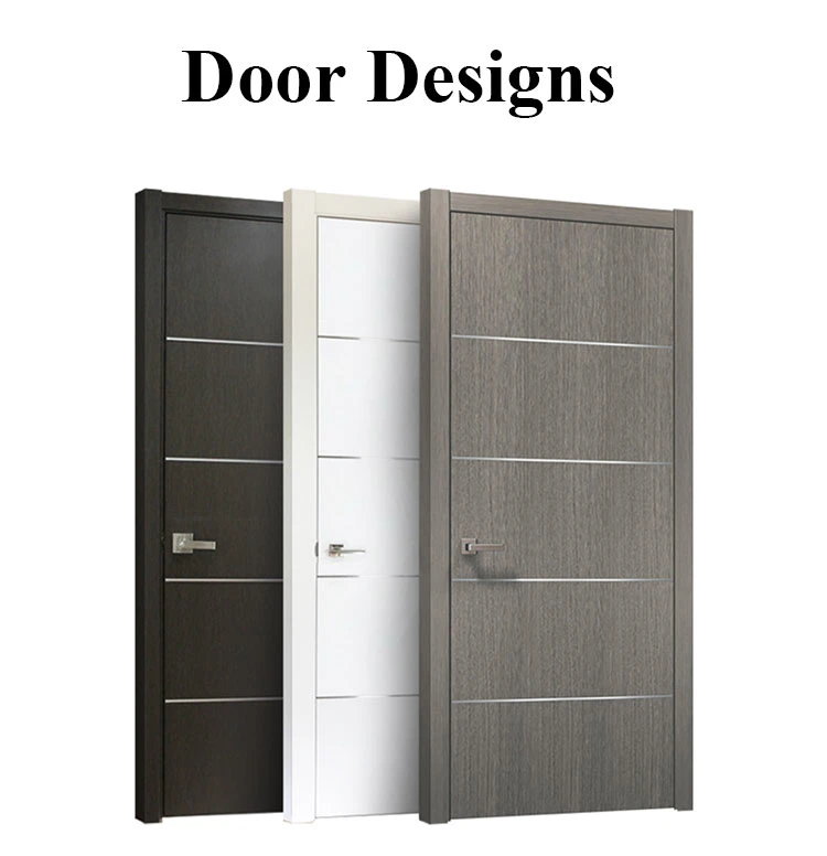 Double Solid Wood Door Design Exterior Security Wooden Main Entrance Doors