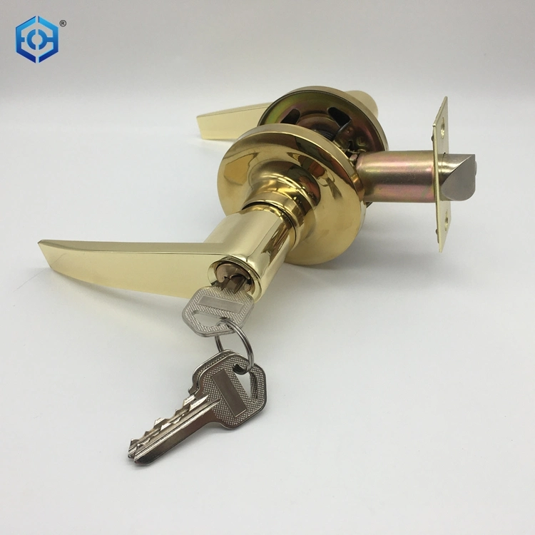 Gp Zinc Alloy Good Quality Door Lever with Lock