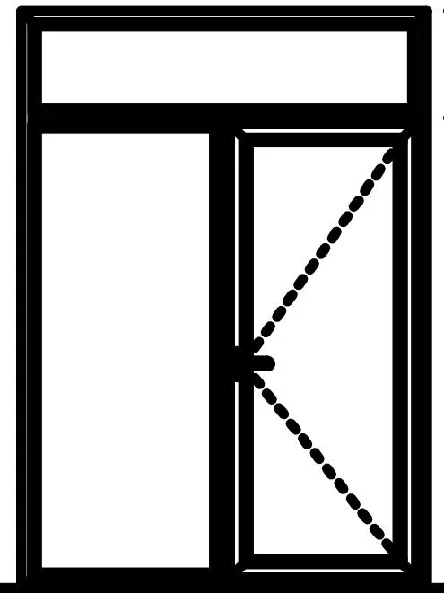 Sliding Casement Flush Glass Patio Doors External Doors