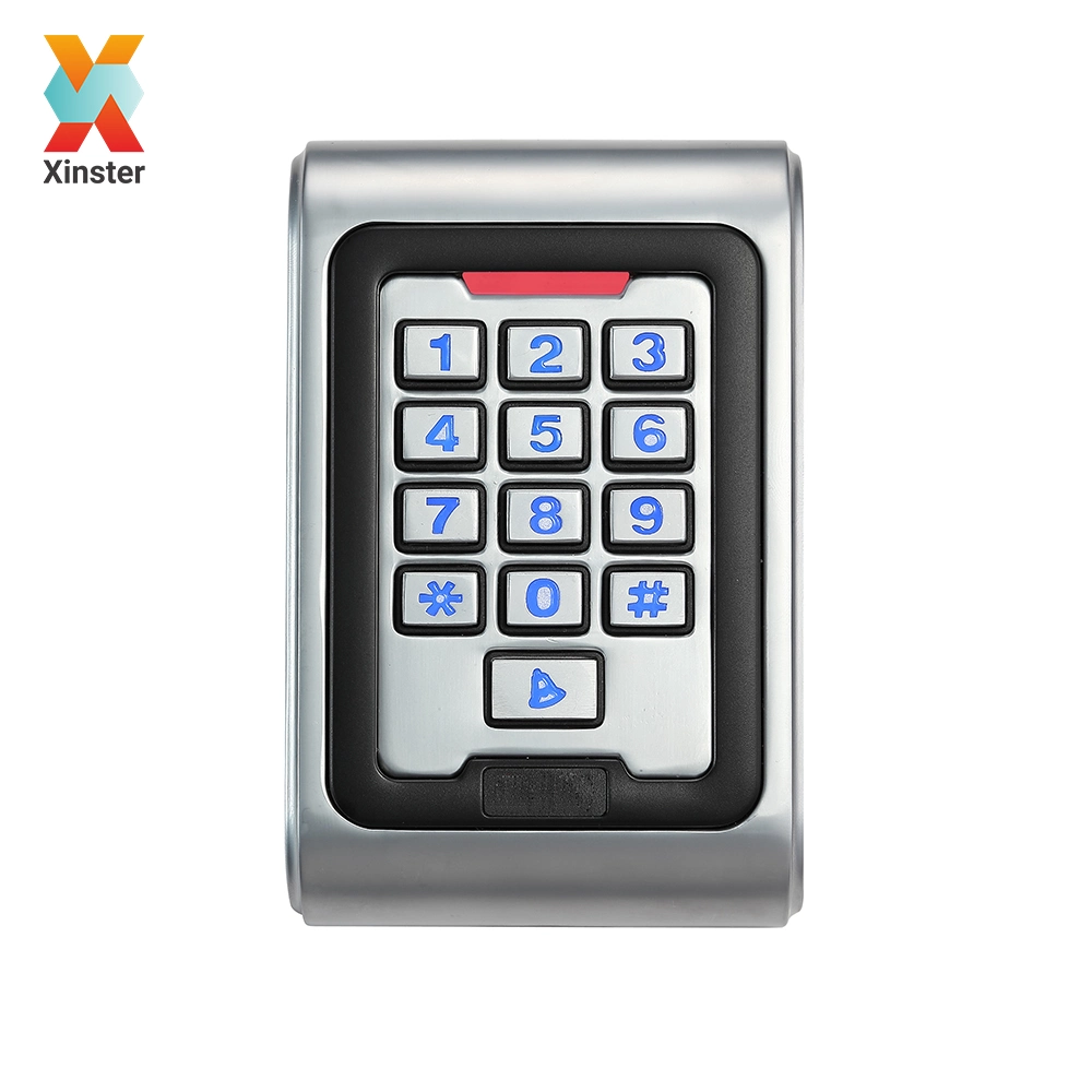 Auto Door Keypad Waterproof Metal Case RFID Card Access Control Keypad Stand-Alone with 2000 Users