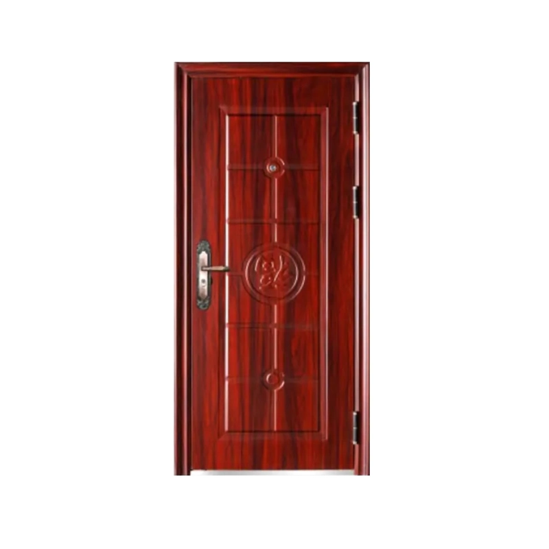 New Brand Novel Design Golden Supplier Fancy Security Door Modern Exterior Security Doors China Wholesale Double Door Security Doors