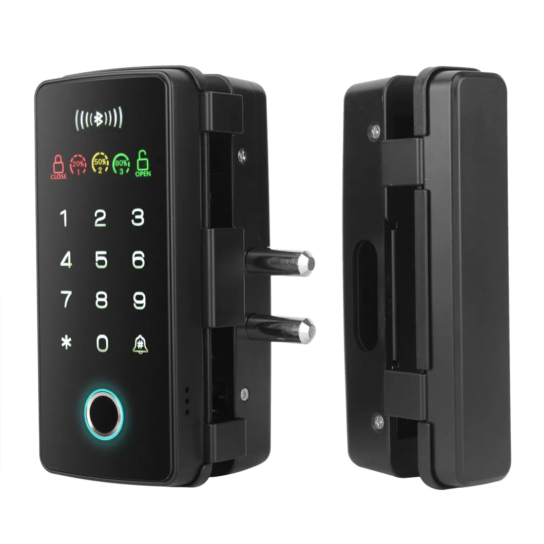 WiFi Tuya Sliding Glass Door Safety Lock Fingerprint Digital Keypad Lock