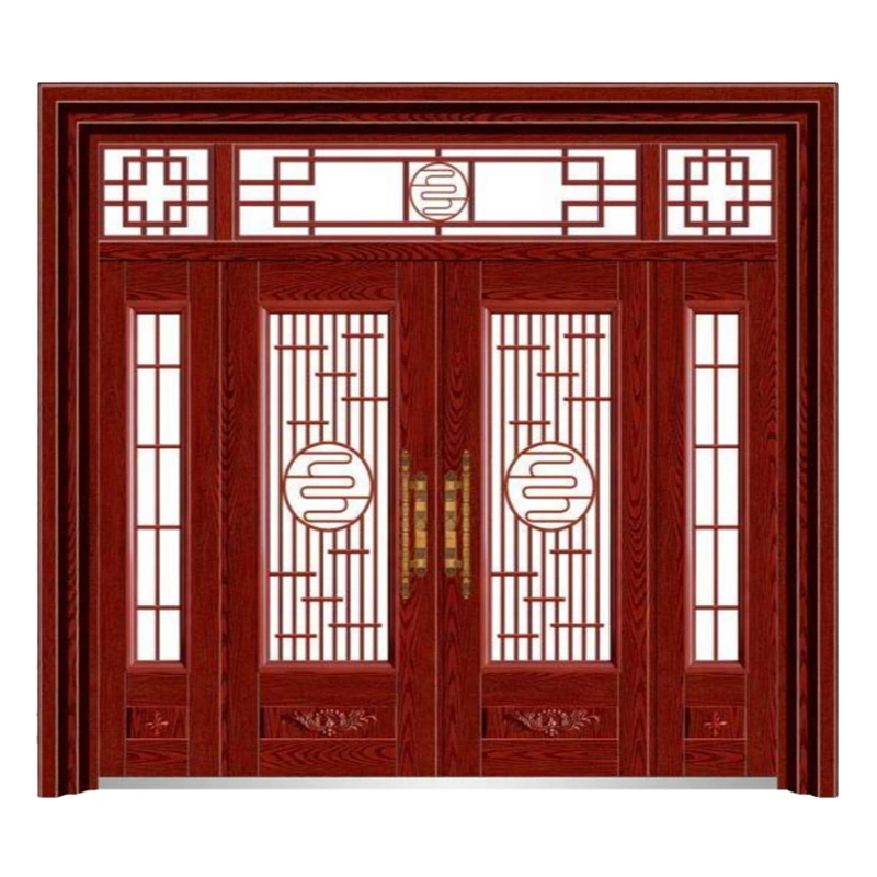 Most Selling Products Golden Supplier Wholesale Price Security Doors Ex Roll Down Security Doors Design Teak Oak Material Entry Home Security Door