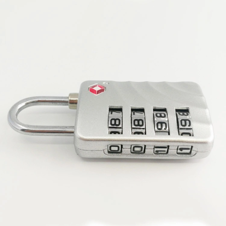 Combination Padlock Black Color 4 Digit Combination Luggage Code Lock Password Padlock