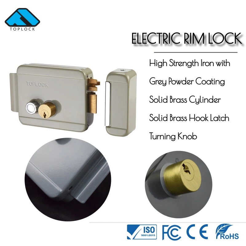 Electronic Metal Door Entry Keypad by 2000 User RFID Card Password Code