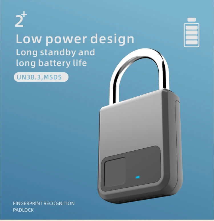 Smart Biometric Fingerprint Door Padlock Lock