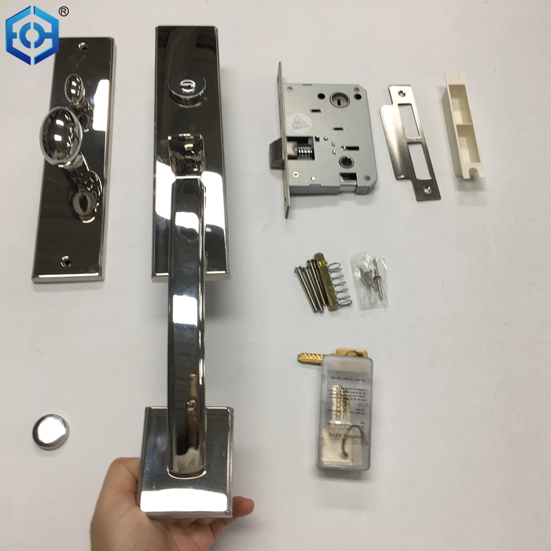 High Security Big Size Panel Handle Door Lock for Entry Door