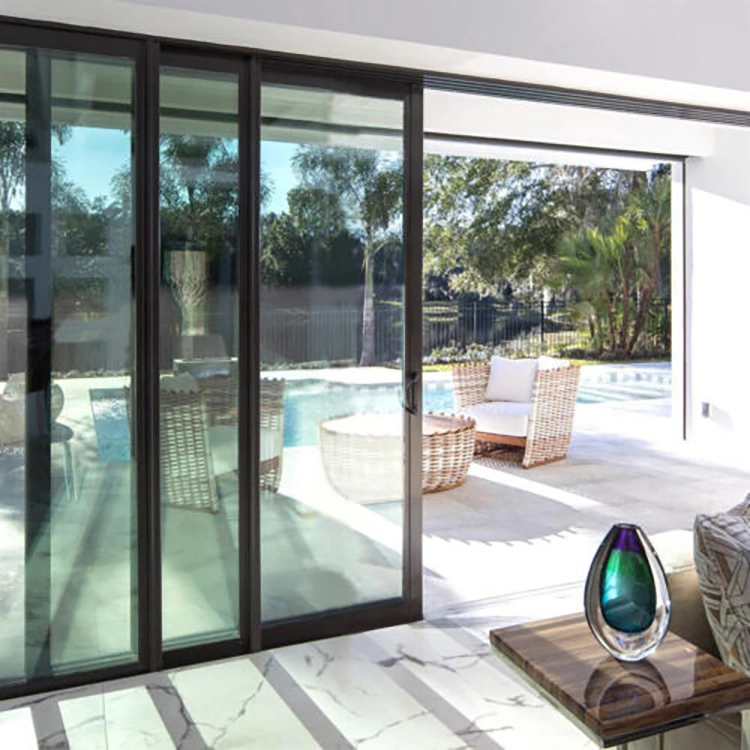 Sliding Casement Flush Glass Patio Doors External Doors