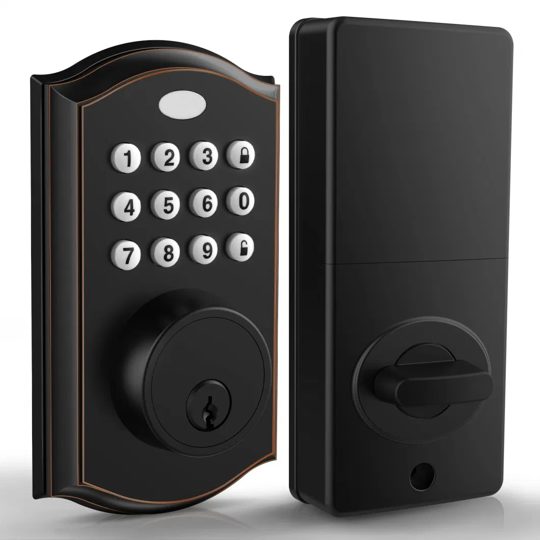 Keyless Entry Electronic Keypad Deadbolt Door Lock for U. S Market