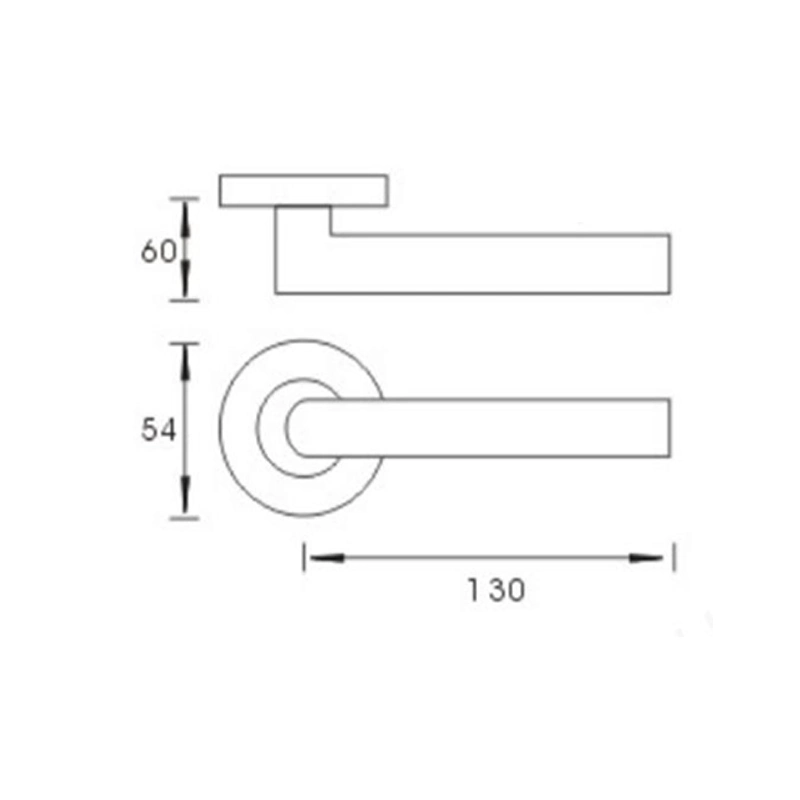 Right-Angle Door Handle Bedroom Room Door Indoor Split Door Lock Bedroom Door Split Lock