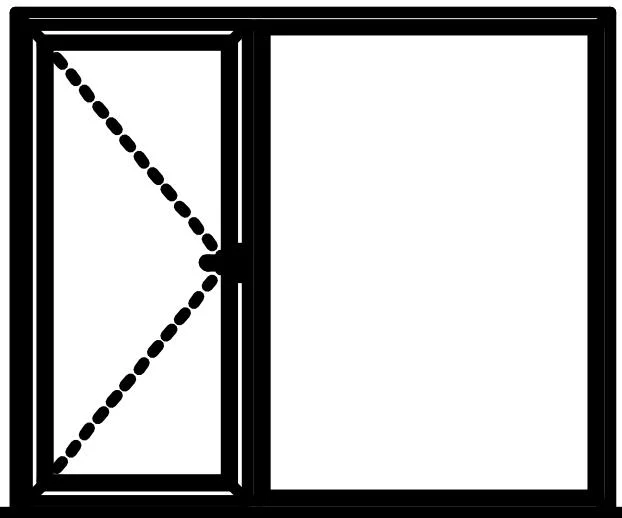 Lowe Glass Casement Sliding Front Door