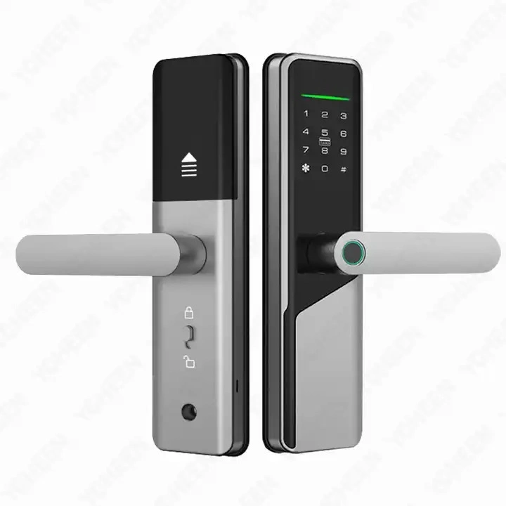 Security Keyless Entry Fingerprint Door Lock WiFi Tuya APP Electronic Keypad