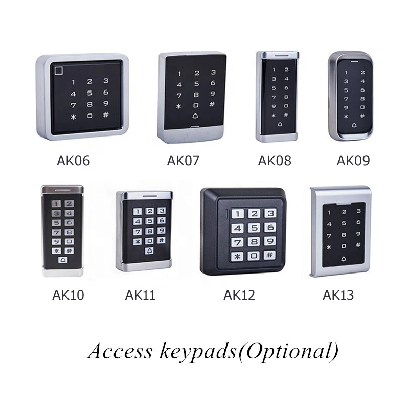 Ak12 Auto Door Keypad Access Control Systems RFID 125kHz Control Metal Keypad