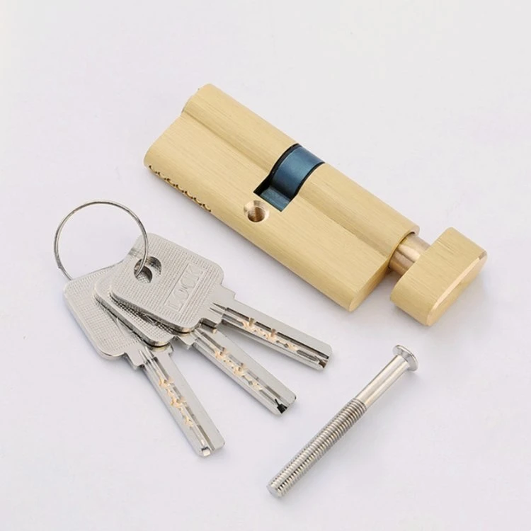 Nisen Cld-4040 UPVC Window and Door Smart Lock Cylinder with Brass Cylinder Aluminum Zinc Single Open Double Open with Computer Keys Mortise Door Lo