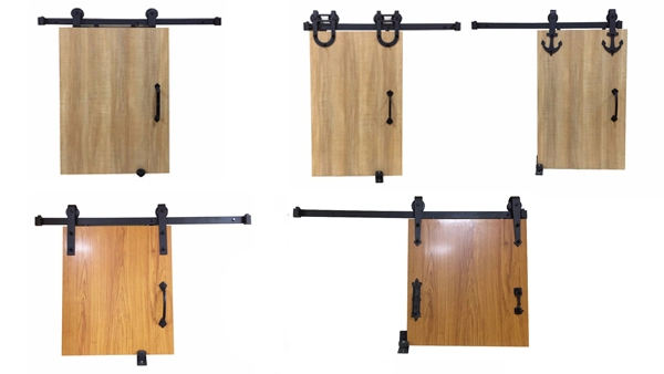 Classic Style Sliding Barn Door Hardware for Wood Doors