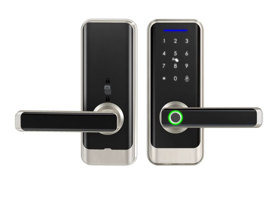 Digital Lock with Fingerprint, Password, Mechanical Key, Smart Door Lock