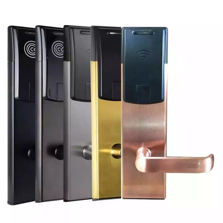 Front Hotel Mobile Control Keyless Biometric Electronic Ttlock Tuya WiFi Digital Fingerprint Smart Door Lock