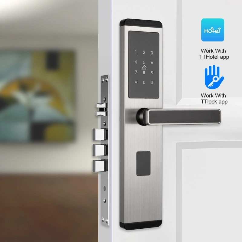 Stainless Steel Electronic Deadbolt Ttlock APP Digital Smart Lock