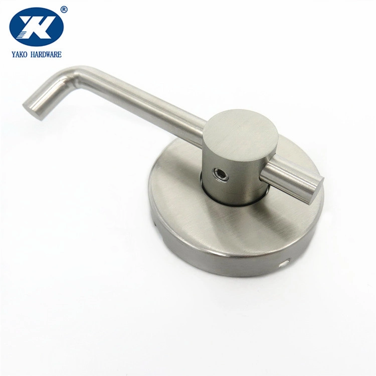 Stainless Steel Round Cubicle Door Bolt Lock Thumb Turn &amp; Release Bathroom Toilet Washroom Wc Indicator