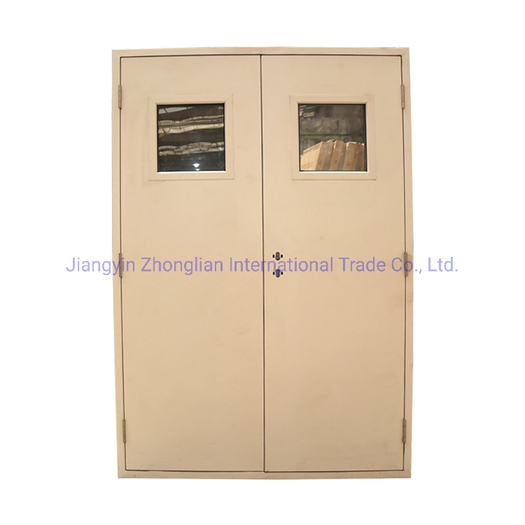 Hollow Steel Prehung Door Internal Doors Hotel Interior Steel Waterproof Door Tubular Lock