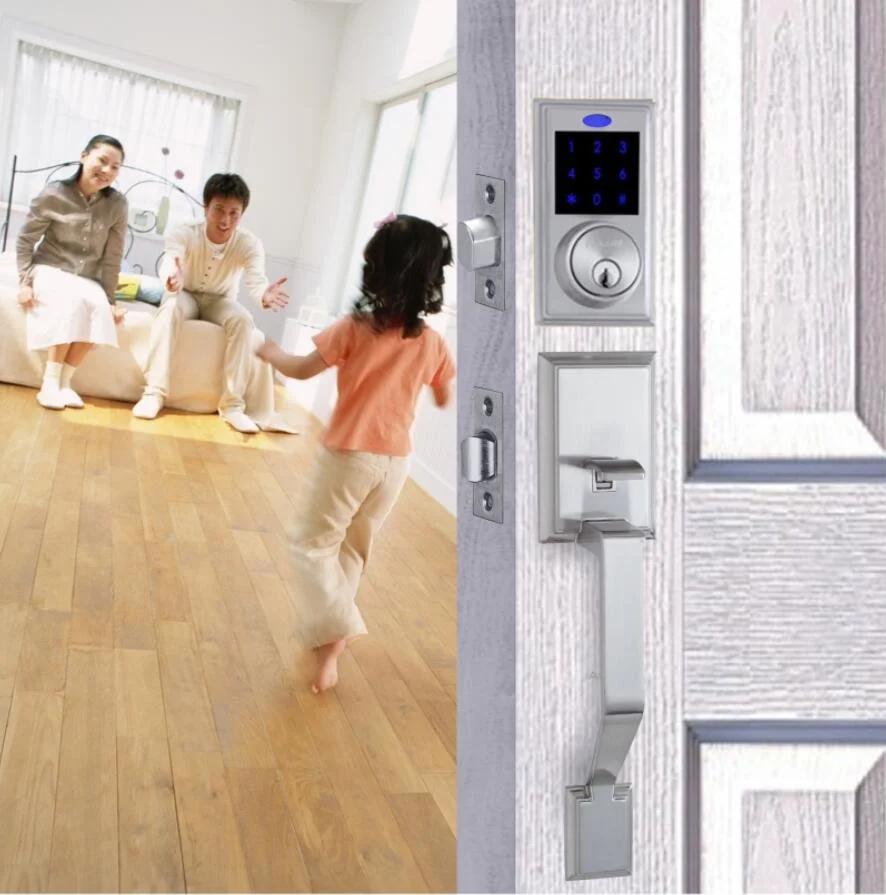 Digital Keypad Password Bluetooth WiFi Electronic Smart Handle Safe Door Lock (315)