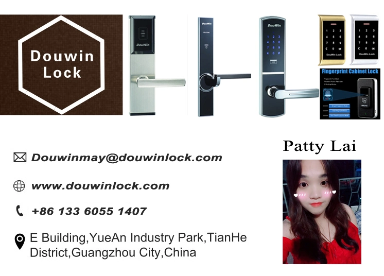 Digital Biometric Glass Door Lock for Double Glass Door