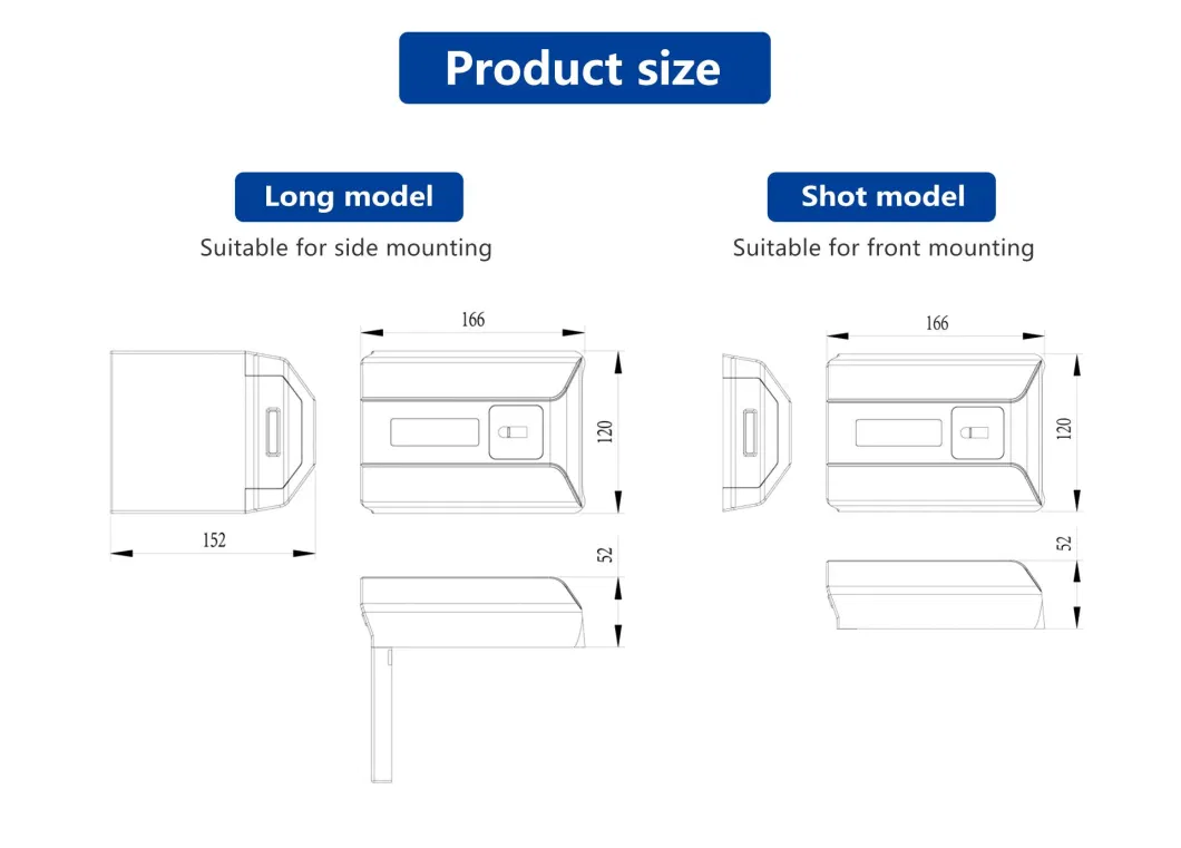 Smart Key Management Outdoor Turning Tongue Safe Lock with Access Control System