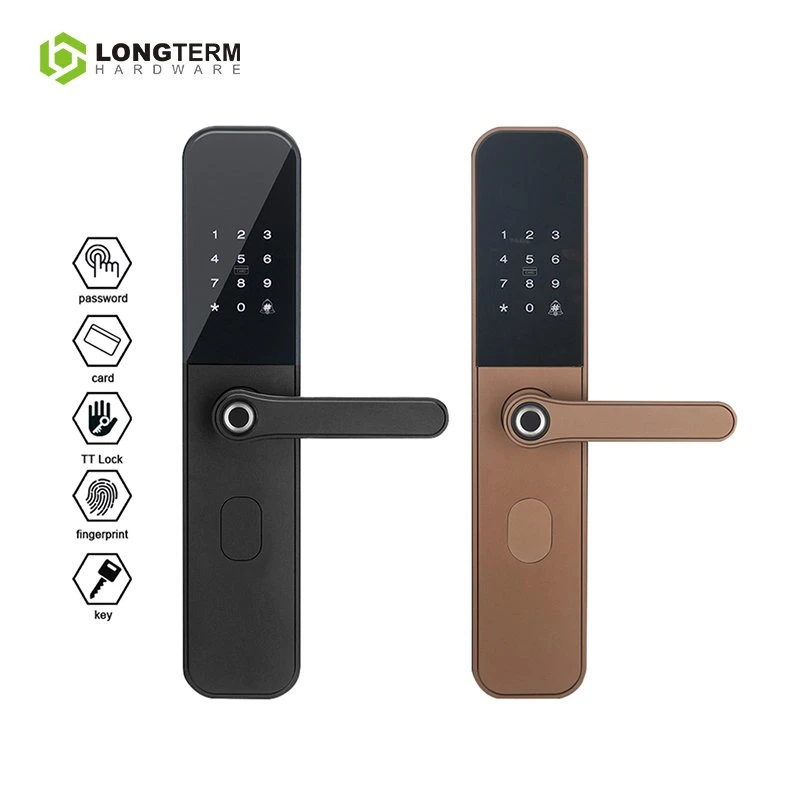 Electronic Intelligent Fingerprint Smart Lock with APP/Card/Key/Code for Home Office