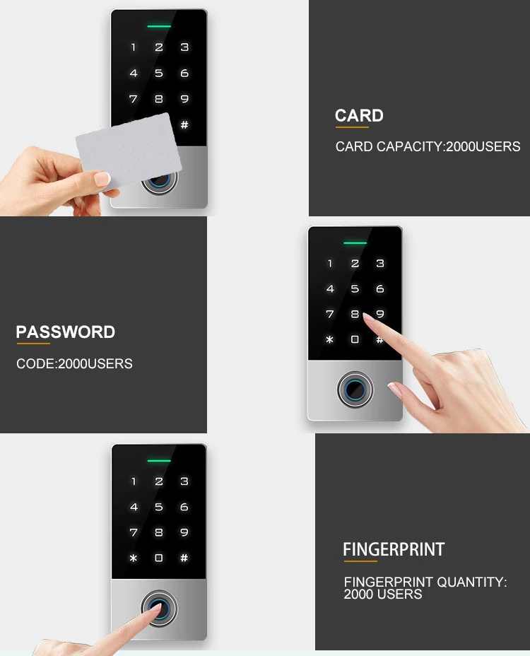 Doortec Fp07 Waterproof Finger Print Functional Access Keypad of Automatic Door Operator