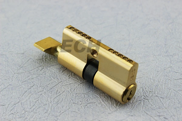 Rose Golden Euro Profile Brass Master Key Cylinder Lock Body Cylinder Door Lock