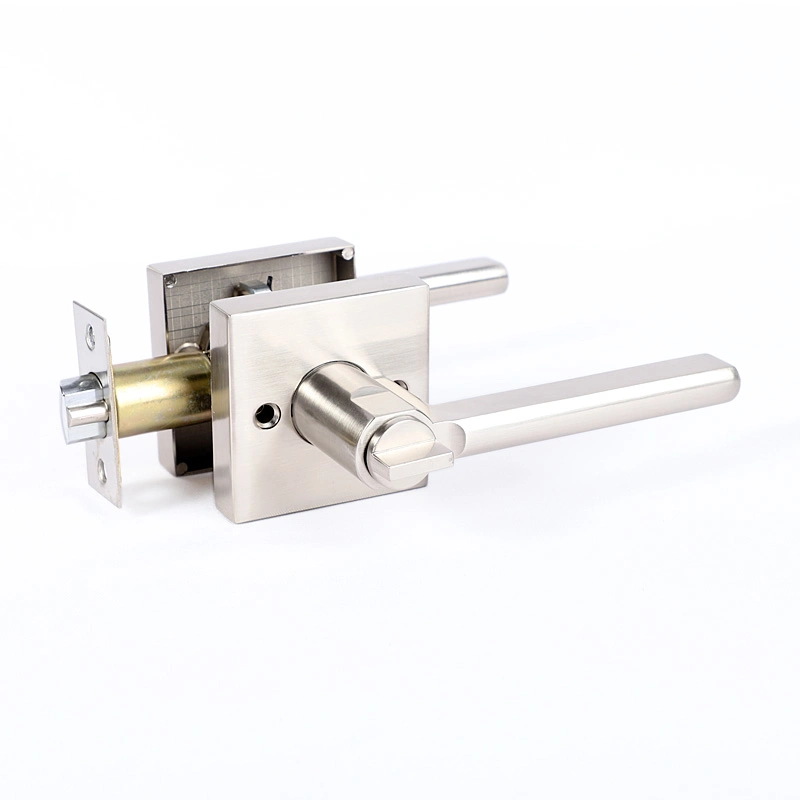 Smart Design Room Door Cylindrical Zinc Alloy Lever Handle Door Lock Price