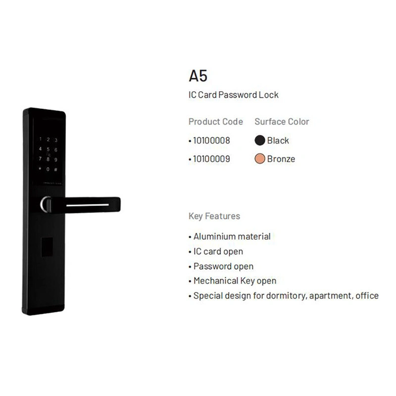 High Security Level Smart Digital Fingerprint Password Lock