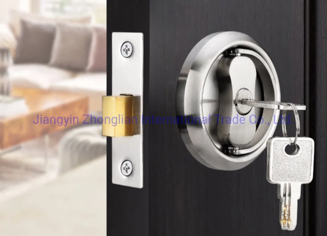 Modern Housing Keyless Door Lock Security Zinc Alloy Cylinder Door Lever Lockset with Handle