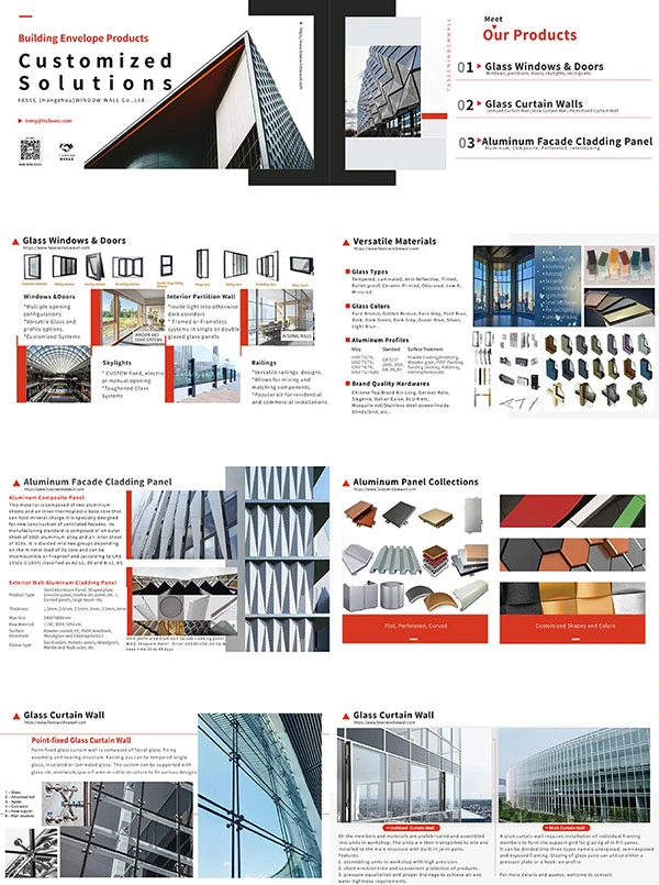 Steel Toughened Insulated Glass Casement Flush Doors and Windows