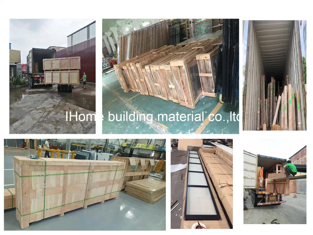 China Factory Directly Sale Wood Frame Sliding Door System Aluminium Sliding Door Kit and Lock with Double Glass