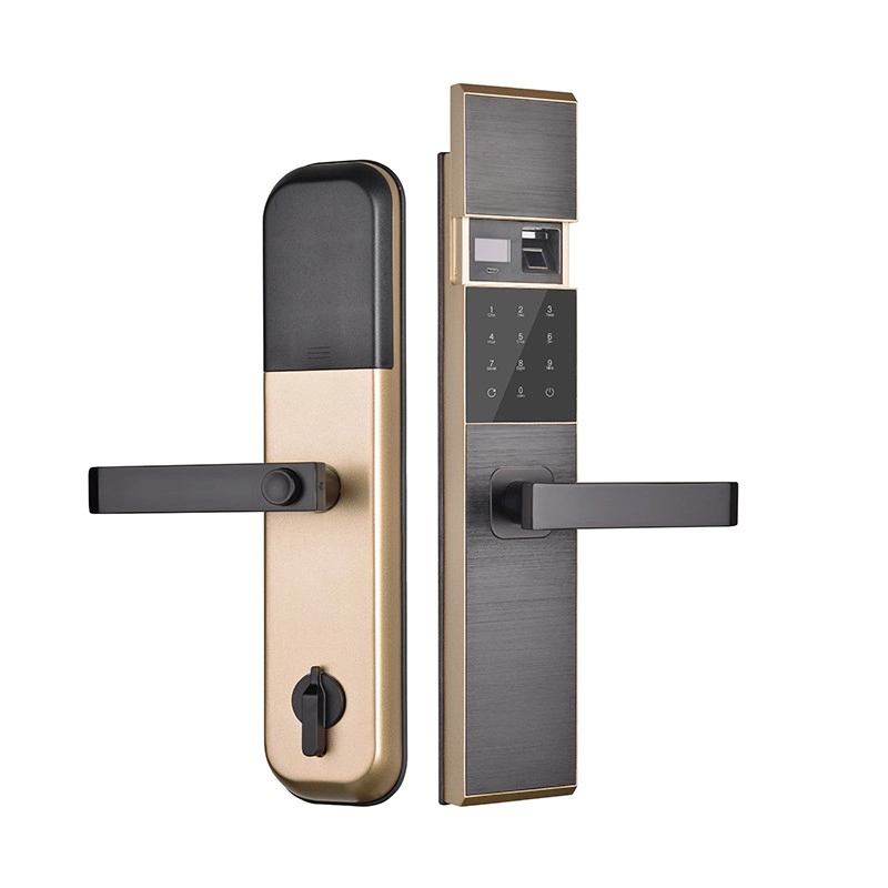 Fingerprint Safe Magnetic Code Combination Smart Door Lock Hardware Handle