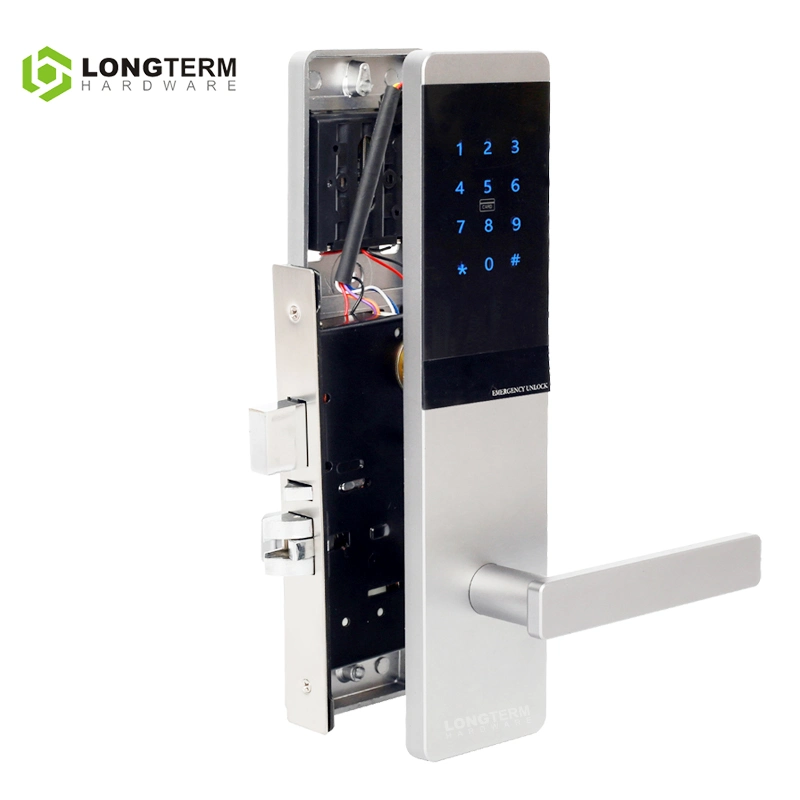 S0101 Electronic Smart Lock Biometric Lock with Fingerprint/Free APP/IC Card/Key/Code Door Lock for Front Door Home Office