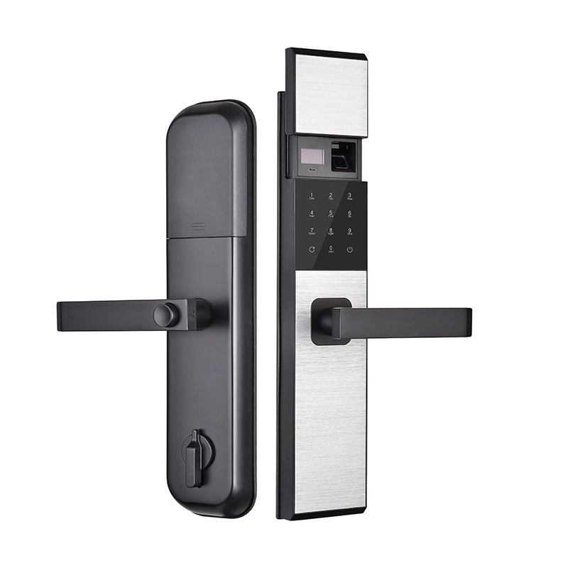 Code Safe Magnetic Fingerprint Combination Smart Door Lock Hardware Handle