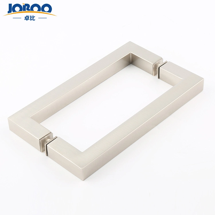 Best Selling China Manufacturer Frameless Square Back to Back Door Handle