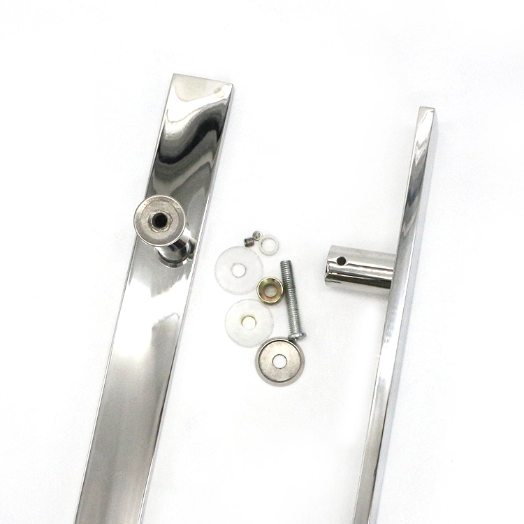 304 Stainless Steel Aluminium Door Inline Rectangular Pull Handle