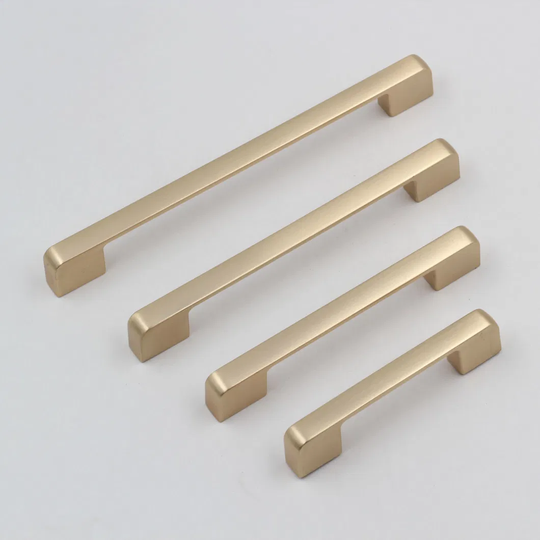 Zinc Alloy Handle Chinese Style Golden Cabinet Door Pull Door Handle