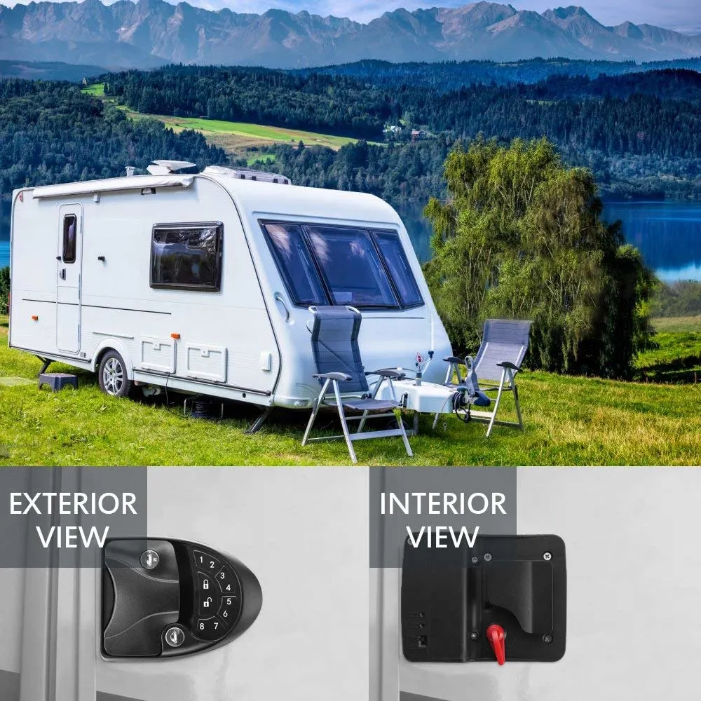 RV Parts &amp; Accessories Waterproof Camper Caravan Entry Door Lock