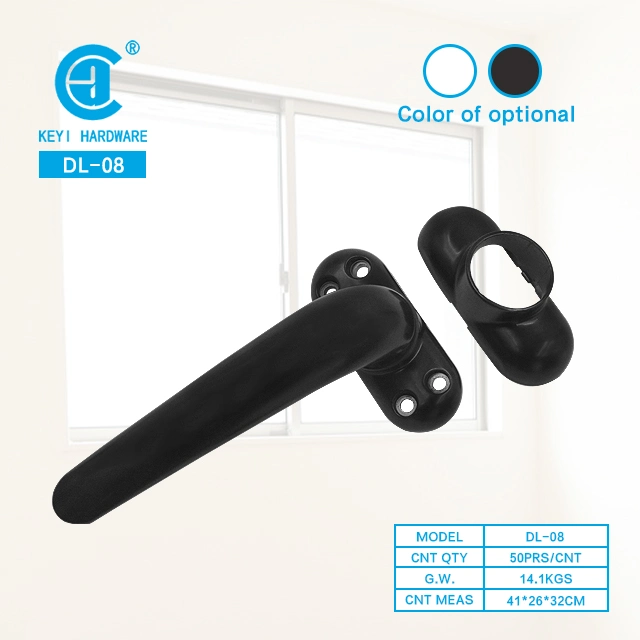 Keyi Metal Dl-08 High Quality Multifunctional Aluminum Door Lever Handle