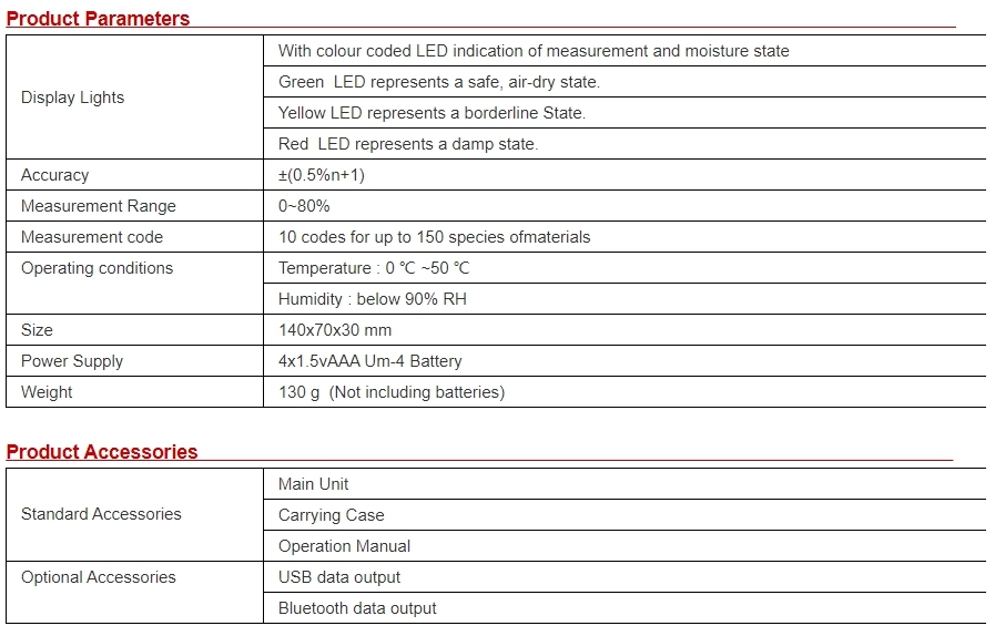 Am-128p Digital Grain Moisture Meter