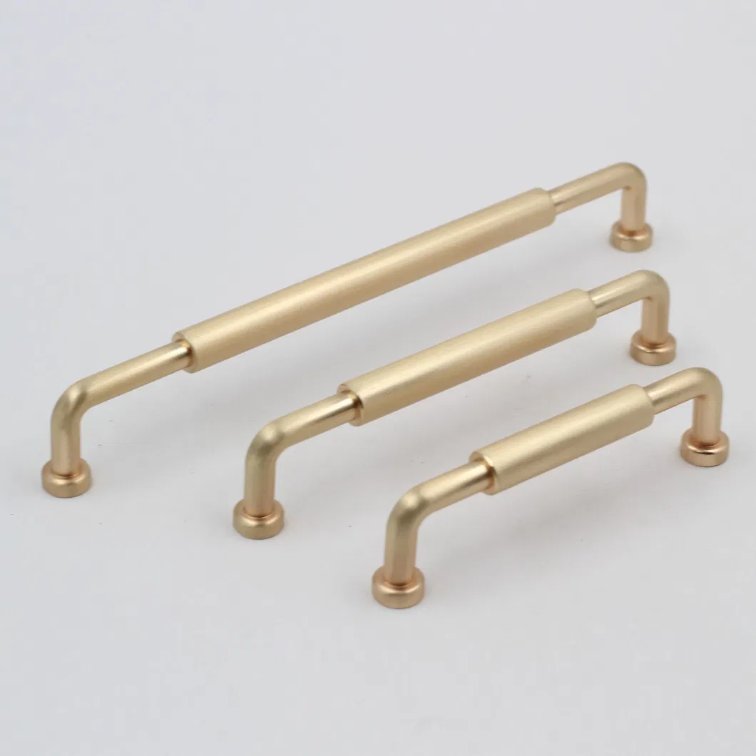 Zinc Alloy Handle Chinese Style Golden Cabinet Door Pull Door Handle