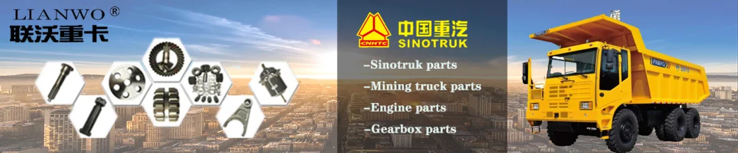 Sino HOWO A7 Front Suspension Lower Stop Block Az1664430094