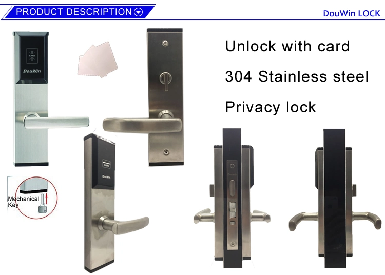 Electronic Hotel Keyless Management System Door Lock with Software