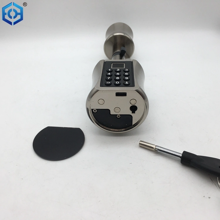 Smart Lock Cylinder Fingerprint Keypad Suitable for Most EU Door Locks USB Port DIY Fast Water Proof