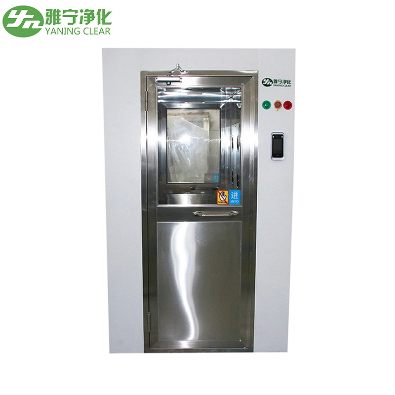 Yaning Face Recognition System and Temperature Detection System Air Shower for Clean Room