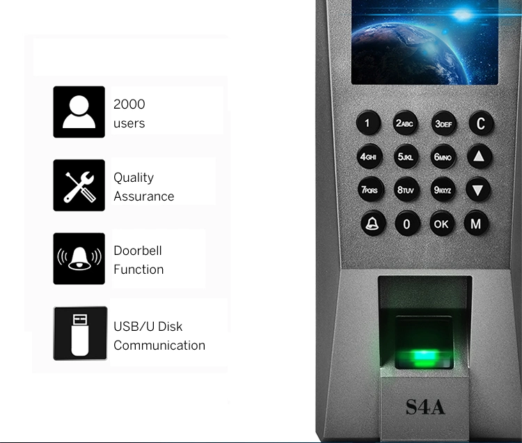 Fingerprint Standalone Access Controller with USB Port